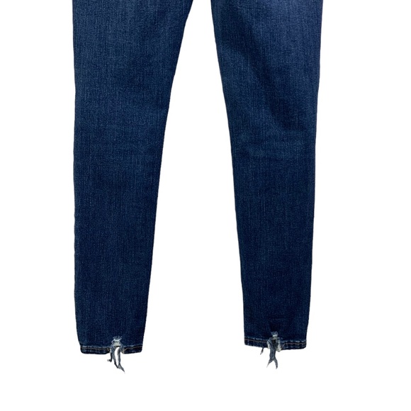 KanCan Mid Rise Distressed Skinny Jeans Size 27 Blue Jeans With Stretch H14 - Picture 8 of 11